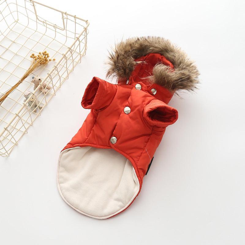 Cozy Canine Cotton Hooded Coat-3
