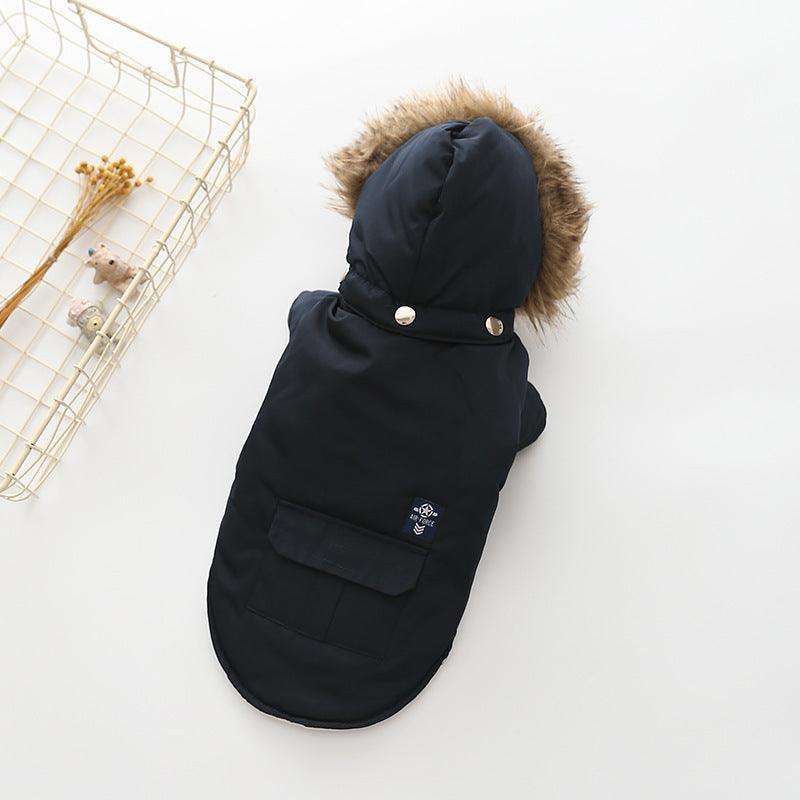 Cozy Canine Cotton Hooded Coat-1