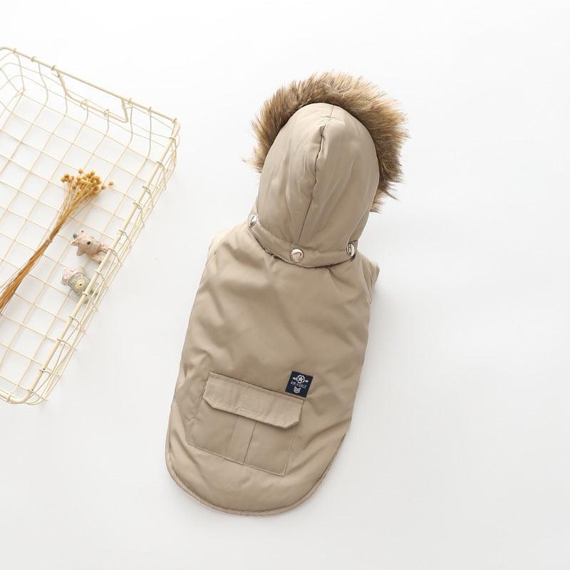 Cozy Canine Cotton Hooded Coat-2