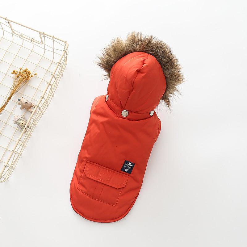Cozy Canine Cotton Hooded Coat-4