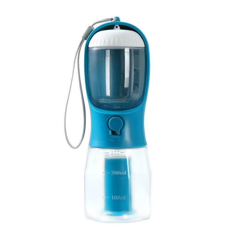 Dog Water Cup Drinking Food Garbage Bag Three-In-One Portable Multi-Functional Pet Cups-2