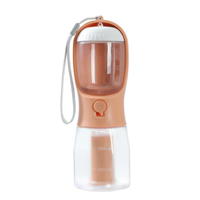 Dog Water Cup Drinking Food Garbage Bag Three-In-One Portable Multi-Functional Pet Cups-3