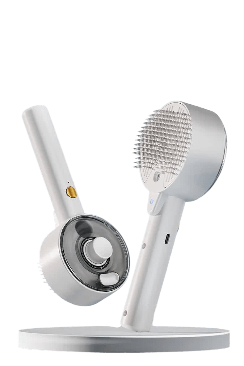 UVC Sterilizer & Mist Spray Rechargeable Pet Grooming Brush-1