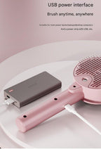 UVC Sterilizer & Mist Spray Rechargeable Pet Grooming Brush-3