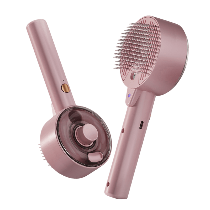 UVC Sterilizer & Mist Spray Rechargeable Pet Grooming Brush-0